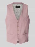 CINQUE Regular Fit Weste mit Viskose-Anteil Modell 'Vitra' in Altrosa,...