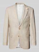 Carl Gross Regular Fit Anzugsakko aus hochwertigem Leinen-Mix Modell '...