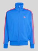 adidas Originals Regular Fit Sweatjacke mit Label Stitching in Royal, ...