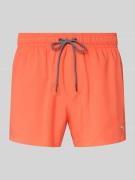 PUMA Badehose mit Seitentaschen und Klettverschlusstasche hinten in Ko...