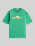 Tommy Hilfiger Kids Regular Fit T-Shirt aus reiner Baumwolle in Gruen,...