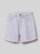 Guess Regular Fit Shorts in Denim-Optik in Hellblau, Größe 128