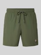 Colmar Originals Badehose mit elastischem Bund Modell 'Solid' in Gruen...