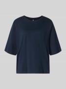 Soyaconcept Boxy Fit T-Shirt aus Bio-Baumwolle Modell 'Derby' in Marin...