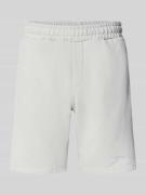 Pegador Shorts mit elastischem Bund und Logo-Stitching in Hellgrau, Gr...