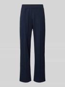 CHAMPION Sweatpants mit Längsnähten und Label-Stitching in Marine, Grö...