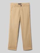 Blue Seven Hose mit Gesäßtasche in Camel, Größe 104