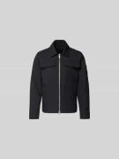 Moose Knuckles Jacke mit Umlegekragen in Black, Größe L