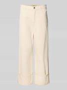 Weekend Max Mara Relaxed Fit Wide Leg Jeans aus reiner Baumwolle Model...