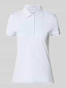 Christian Berg Woman Slim Fit Poloshirt mit Knopfleiste in Hellblau, G...