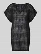 Banana Moon Longshirt mit V-Ausschnitt Modell 'ZINIA BEACHSOUL' in Bla...