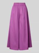 Christian Berg Woman Hose mit weitem Bein und elastischem Bund in Lila...