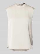 Windsor Blusentop mit Seitenschlitzen in Beige, Größe 38