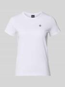 BOSS Regular Fit T-Shirt aus reiner Baumwolle Modell 'Eventsa11' in We...