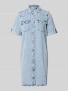 Only Körpernahes Jeanskleid aus Baumwoll-Viskose-Mix Modell 'LISA' in ...