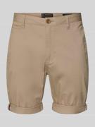 Superdry Regular Fit Shorts mit Münztasche in Sand, Größe 28
