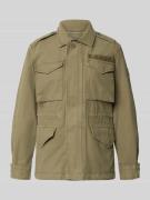 khujo Regular Fit Jacke mit Umlegekragen Modell 'Buni' in Oliv, Größe ...