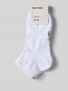 Snocks Socken mit elastischem Bund im 2er-Pack in Weiss, Größe 39/42
