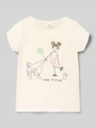 s.Oliver RED LABEL Regular Fit T-Shirt aus reiner Baumwolle in Weiss, ...