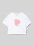 Levi’s® Kids Regular Fit T-Shirt aus Baumwoll-Mix Modell 'LVG STRAWBER...