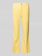 Brax Bootcut Jeans im 5-Pocket-Design Modell 'Mary' in GELB, Größe 38