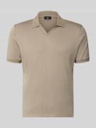 CINQUE Slim Fit Poloshirt mit Logo-Detail Modell 'Boll' in Beige, Größ...