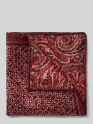 Verugia Einstecktuch aus Leinen-Mix mit Seiden-Anteil in Terra, Größe ...