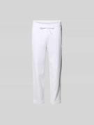 Juvia Sweatpants aus Baumwoll-Mix in Weiss, Größe L