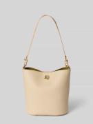 Coccinelle Pochette mit Schulterriemen Modell 'NIKLA' in Sand, Größe 1