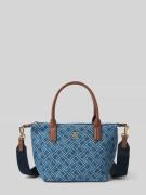 Tommy Hilfiger Henkeltasche aus reiner Baumwolle in Jeansblau, Größe 1