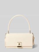 Tommy Hilfiger Umhängetasche in Lederoptik in Offwhite, Größe 1