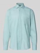 ETERNA Regular Fit Business-Hemd mit Kentkragen in Gruen, Größe 39