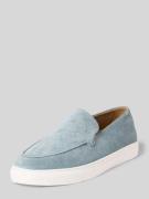 JOOP! SHOES Slip-on Sneaker aus Leder mit Logo-Muster in Hellblau, Grö...