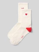 OPUS Socken mit elastischem Rippenbündchen Modell 'Yennis valentine' i...
