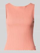 Scotch & Soda Stricktop mit Strukturmuster und Rundhalsausschnitt in K...