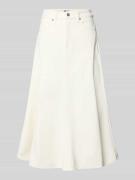 Scotch & Soda Maxirock mit Eingrifftaschen in Weiss, Größe L