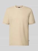 BOSS Regular Fit T-Shirt aus reiner Baumwolle Modell 'C-TAUT-40' in Be...