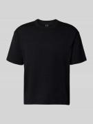 GAP Cropped T-Shirt mit Rundhalsausschnitt in Black, Größe L