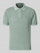 GAP Slim Fit Poloshirt mit Label-Stitching in Lind, Größe L