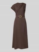 Forever New Midikleid mit Gürtel Modell 'Kylee Draped' in Schoko, Größ...