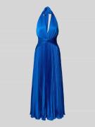 Forever New Neckholder-Midikleid aus Satin Modell 'Natasha' in Blau, G...