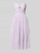 LACE & BEADS Cocktailkleid im Off-Shoulder-Look in Flieder, Größe L