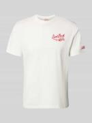 MC2 Saint Barth T-Shirt mit Label-Prints Modell 'PORTLAND' in Offwhite...