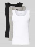 BOSS Slim Fit Unterhemd aus reiner Baumwolle im 3er-Pack Modell 'ONE' ...