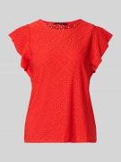 Vero Moda Regular Fit T-Shirt mit Rundhals-Ausschnitt Modell 'TASSA' i...