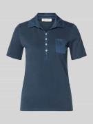 Marc O'Polo Regular Fit Poloshirt aus reiner Baumwolle in Marine, Größ...