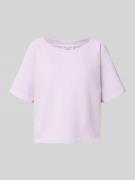 Marc O'Polo Regular Fit Sweatshirt aus reiner Baumwolle in Flieder, Gr...