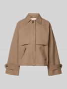 MSCH Copenhagen Jacke mit Ärmelriegeln Modell 'Svada' in Taupe, Größe ...