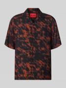 HUGO Relaxed Fit Freizeithemd aus reiner Viskose Modell 'ESPINO' in Bl...