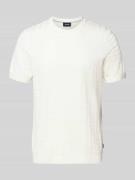 JOOP! Collection T-Shirt mit Label-Detail Modell 'Theor' in Offwhite, ...
